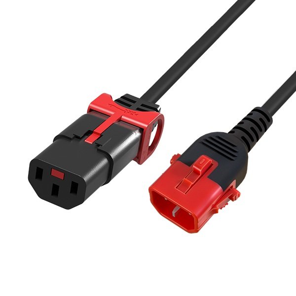 Schaffner adds innovative IEC connector with two locking systems to power connector range